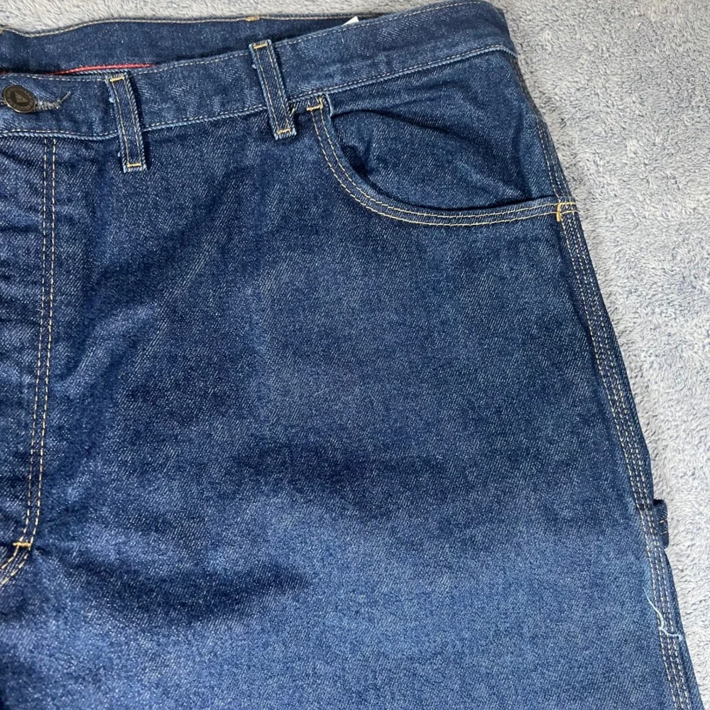 Bulwark FR Flame Resistant Denim Carpenter Pants Blue‎ 50x37 PEJ8DW1 NFPA 2112